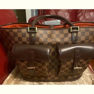 Authentic LV Damier Ebene Manosque